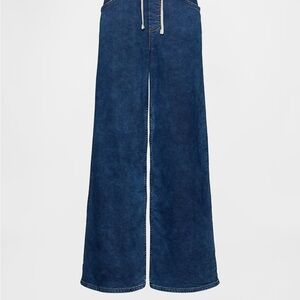 GAP Women's Flare & Wide Leg Jeans - Dark Blue